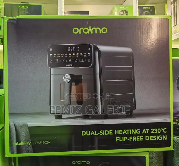 Oraimo Intellifry 9l 230°C Dual Side Flip Free Air Fryer · Photo 1