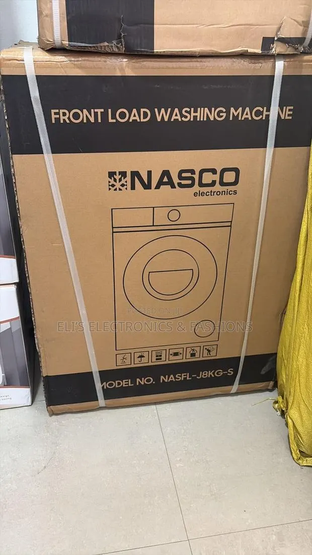 Nasco 8kg Full Automatic Front Load Washing Machine · Photo 1