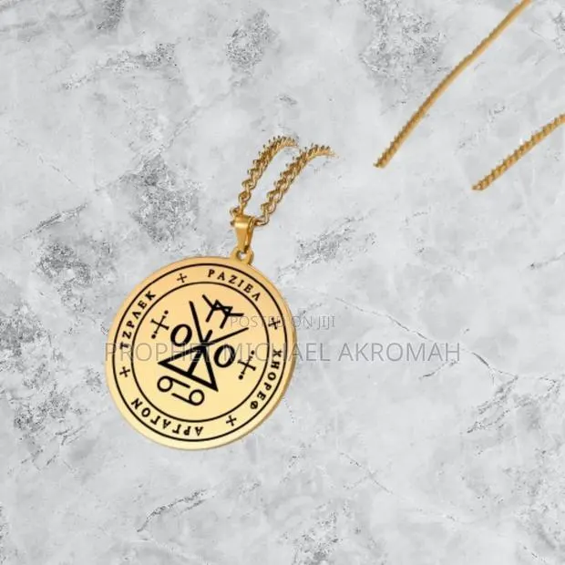 Archangel Raziel Seal Amulet Necklace · Photo 1