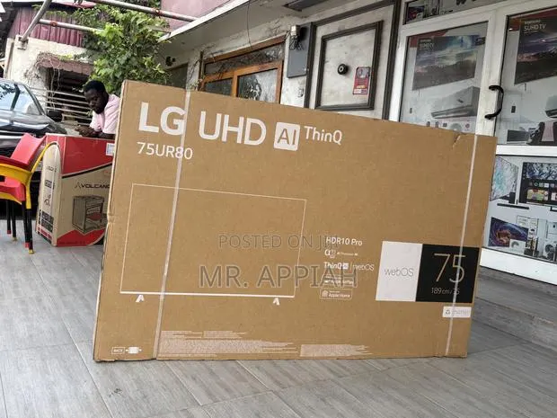 Order Lg 75ur80 75 Inches Uhd Smart Television(Black) · Photo 1
