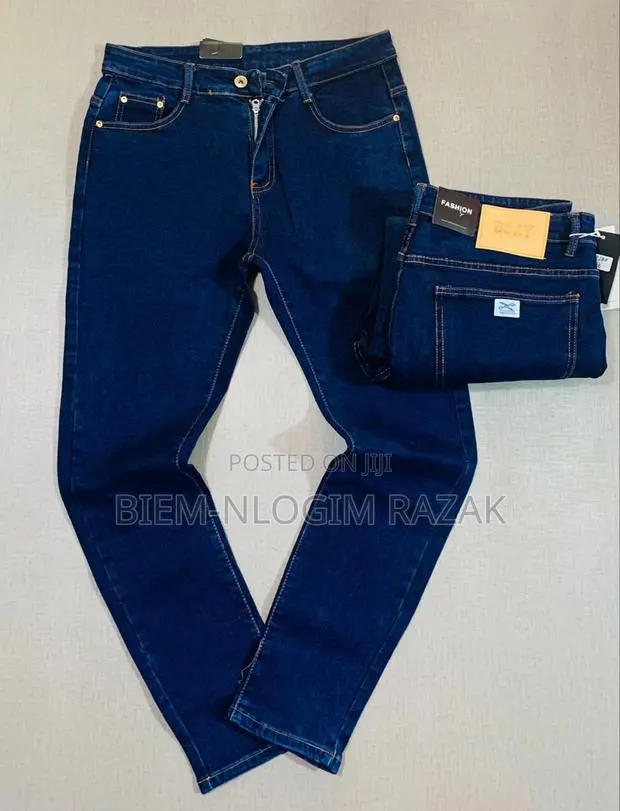 High Quality Plain Jeans Available in Stock · Photo 1