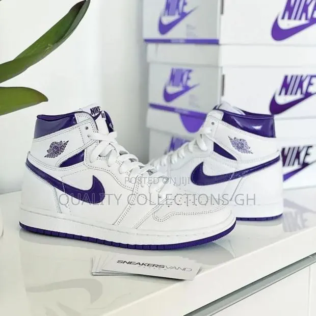 Jordan 1 Court Purple · Photo 1