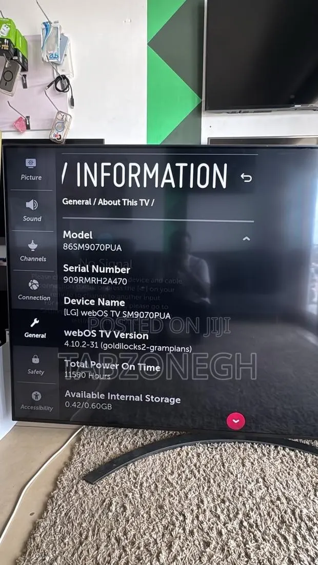 Smart LG TV 86 Inches · Photo 1