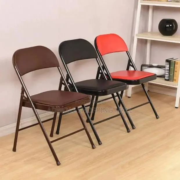 Quality Leather Foldable Chairs · Photo 1