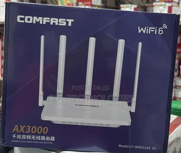 Comfast Wifi6 Ax3000 Cf-Wr631ax V3 · Photo 1