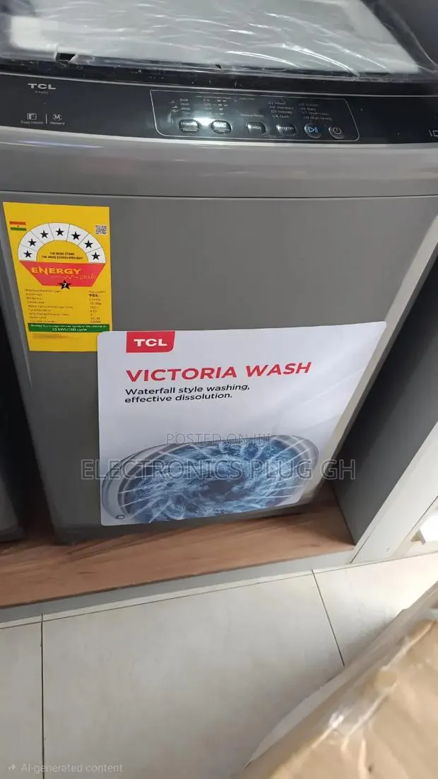 TCL 10.5kg Top Load Fully Automatic Washing Machine