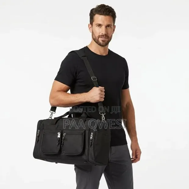 Premium Travel Duffel Bag With Shoulder Strap · Photo 1