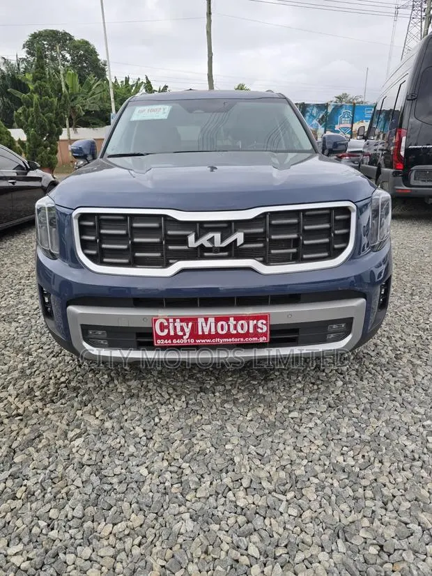 Kia Telluride SX 2023 Blue · Photo 1