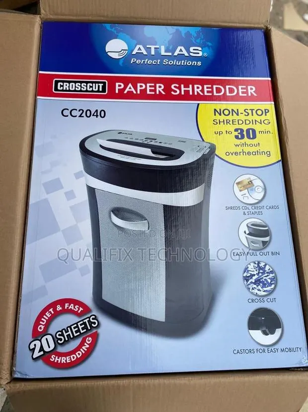 Atlas 20 Sheets Shredder · Photo 1