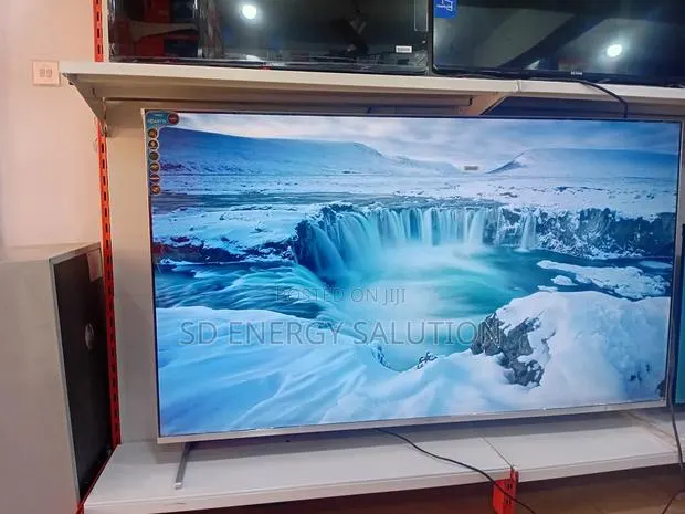 Green 75" Crystal Vision Smart Television · Photo 1