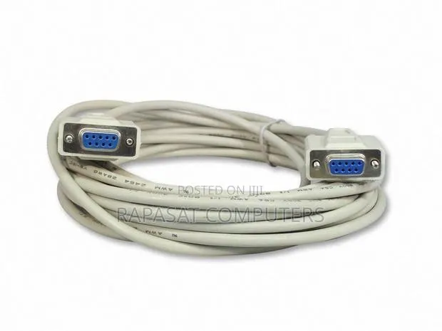 10m Serial Rs232 Db9 Female to Female Cable · Photo 1