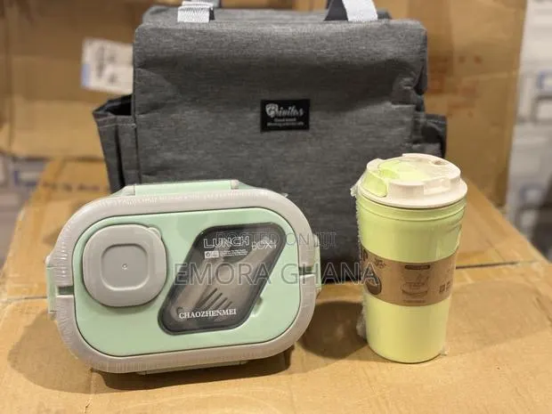 3-in-1 Lunch Box Set With Cup Insulated Bag · Photo 1