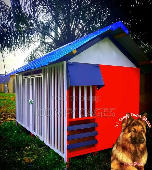 Large Ultra-Modern Double Galvanized Steel Comfy Dog Cage/House · Photo 1