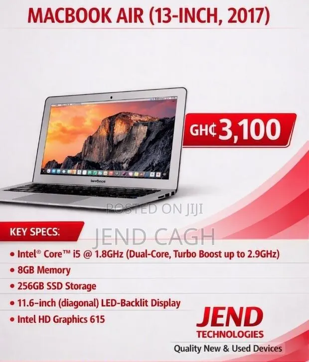 Laptop Apple MacBook Air 8GB Intel Core i5 SSD 256GB · Photo 1