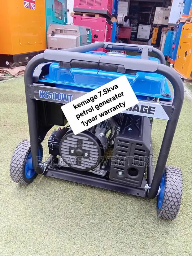 Kemage 7.5KVA Petrol Generator for Shops, Offices and Homes · Photo 1