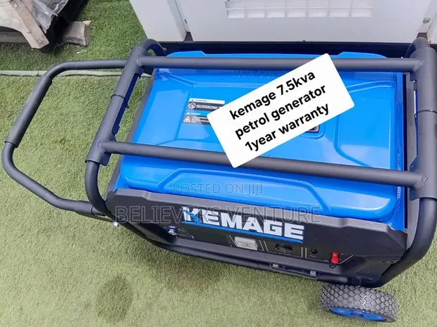 Kemage 7.5KVA Petrol Generator – Strong, Efficient and Dependable · Photo 1