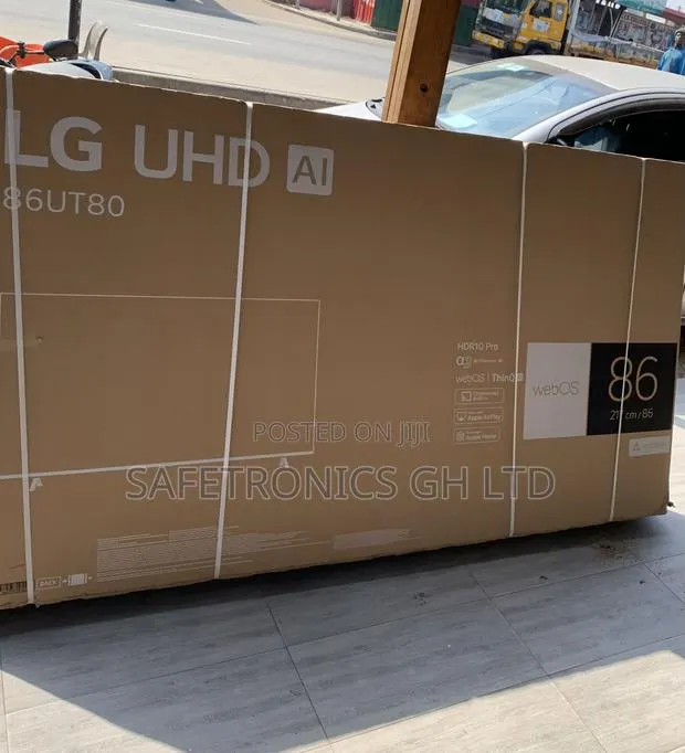 Crystal Smart Uhd Led Lg Ut810!86 Inch Android Frameless Tv · Photo 1