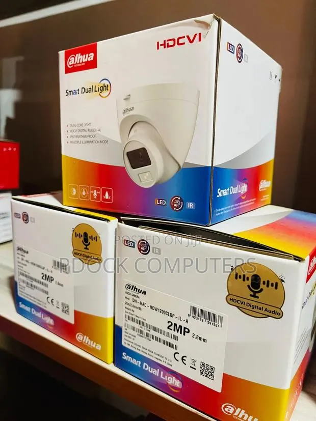 Dahua Analog Smart Dual Light With Audio 2mp(DH-Hac-Hdw1200clqp-Il-A) · Photo 1