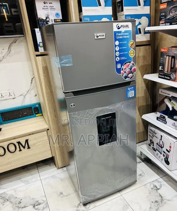 Original Pearl Pf-2521w0-5e Top Mount Freezer Electric Fridge(Gray) · Photo 1