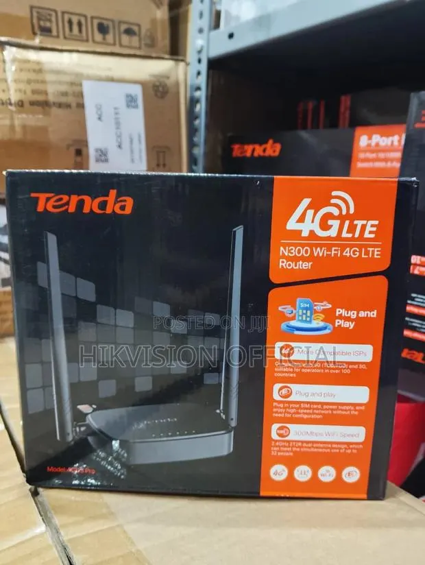 4g03 Pro N300 Wi-Fi 4g Lte Router=Tenda · Photo 1