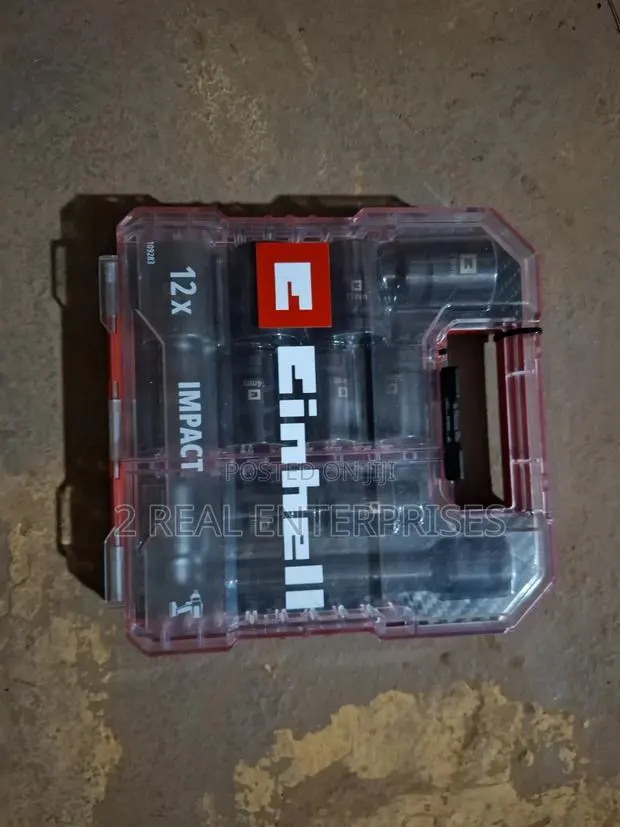 Einhell 12-Piece Impact Socket Set Model: 109283 · Photo 1