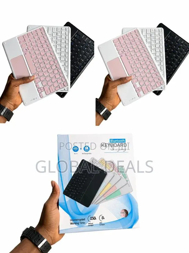 Rechargeable Wireless Keyboard for iPad and Tablet Devices. Brand New · Photo 1