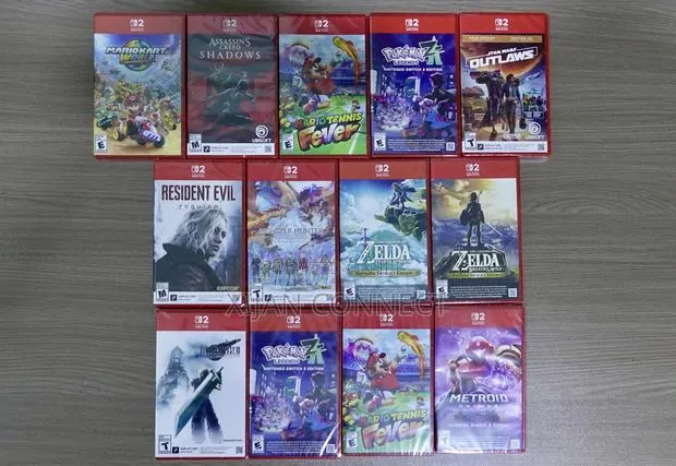 Nintendo Switch 2 Game Cartridges · Photo 1