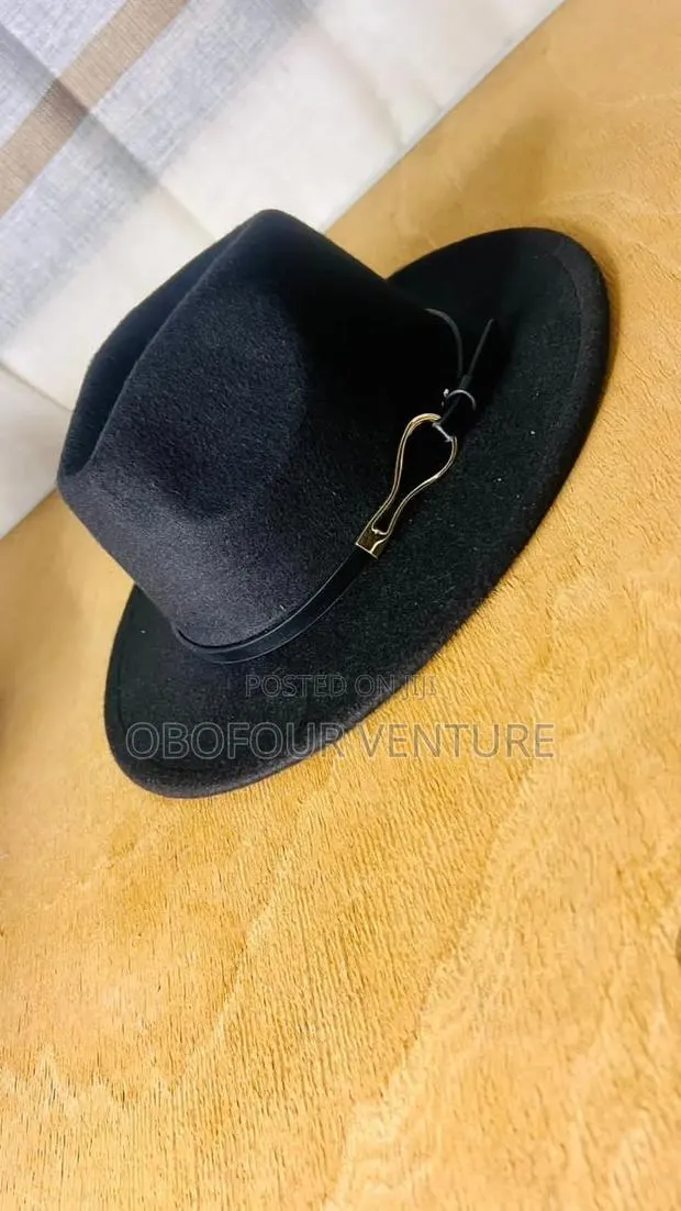 Angel! Black Fedora Hat for Every Season and All Occasions. 1z1g1u666 · Photo 1