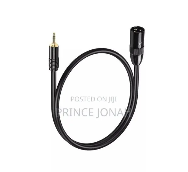 Pngknyocn XLR to 3.5mm 1/8 Inch TRS Male to XLR Male Cable · Photo 1