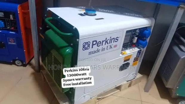 Clean Energy for a Clean Future Perkins Generator 10kva · Photo 1