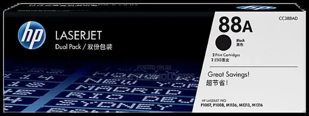 88a Toner Cartridge Genuine · Photo 1