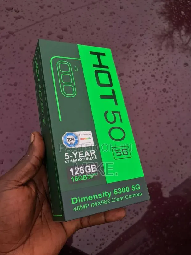 New Infinix Hot 50 128 GB Black · Photo 1