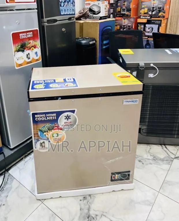 Check Out Nasco 150l 1 Door Chest Freezer(Nas-200fl)Gold · Photo 1