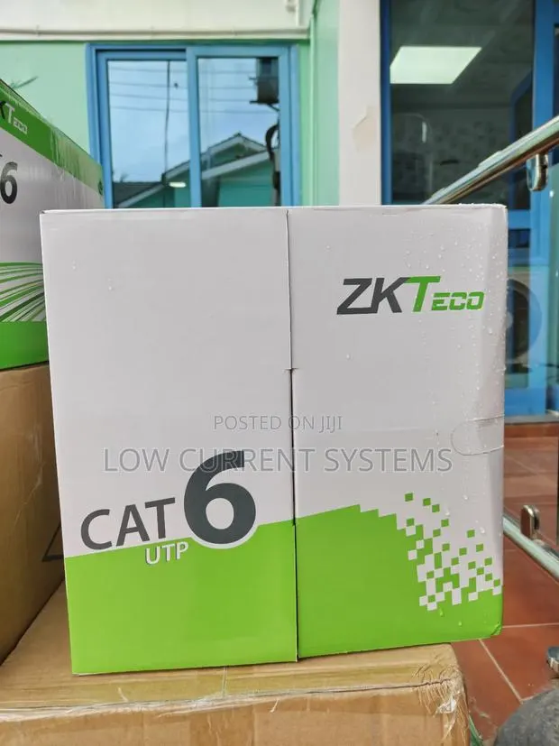 Zkteco Indoor Cable 305m Cat6 Ethernet Cable · Photo 1