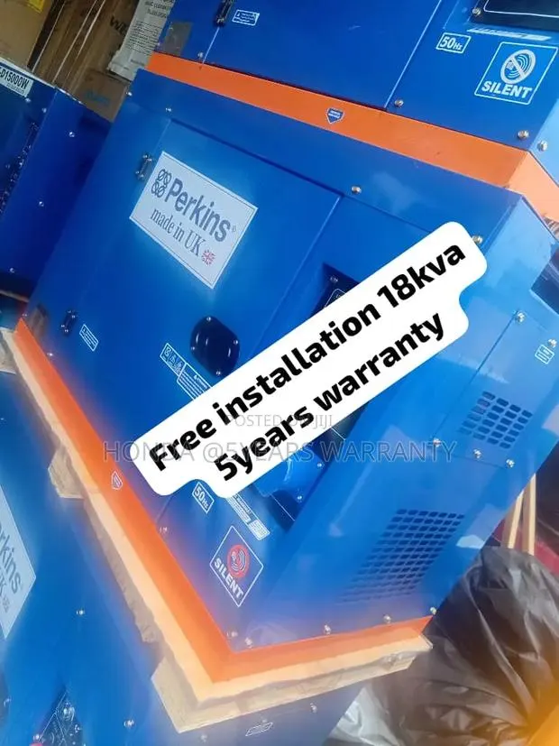 Heavy-Duty Perkins 18kva Diesel Generator – Dependable Power · Photo 1
