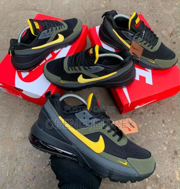 Original Nike Airmax Pulse Black/Yellow · Photo 1