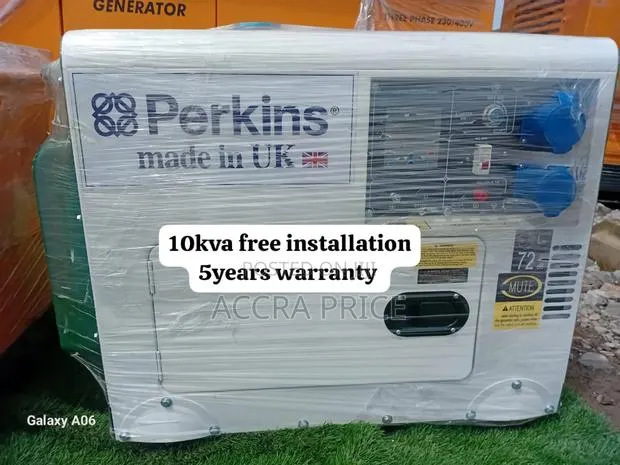 Celestial Gen Perkins 10kva 13000watts Diesel Generator · Photo 1