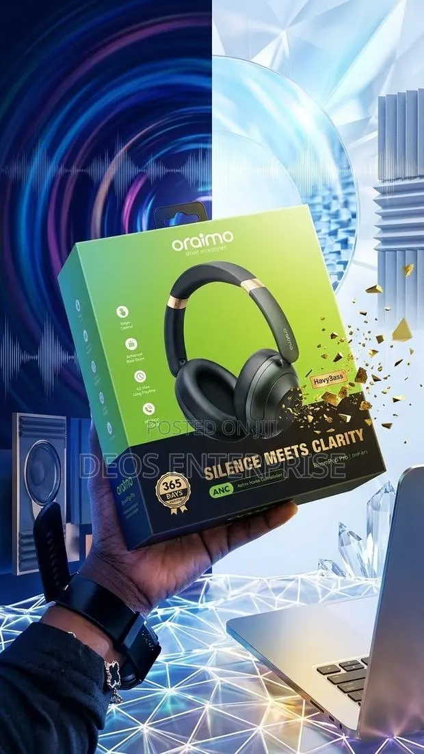 Oraimo BoomPop Pro Immersive Bass Headset · Photo 1
