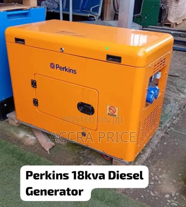 Perkins 18kva Diesel Generator and Yellow Popping Look · Photo 1