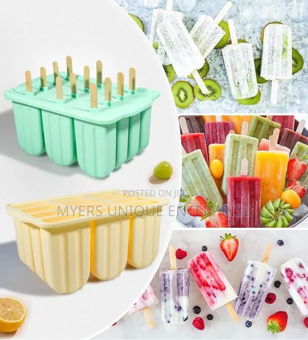 Silicon Popsicle Mould With Free Sticks · Photo 1