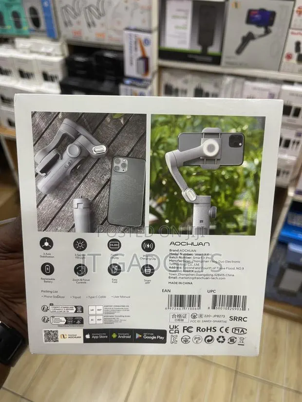 AOCHUAN Smart X Pro 3-Axis Smartphone Gimbal Stabilizer · Photo 2