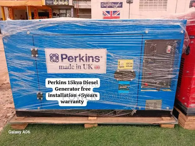 The Creation Console Perkins Diesel Generator 15kva Silent · Photo 1