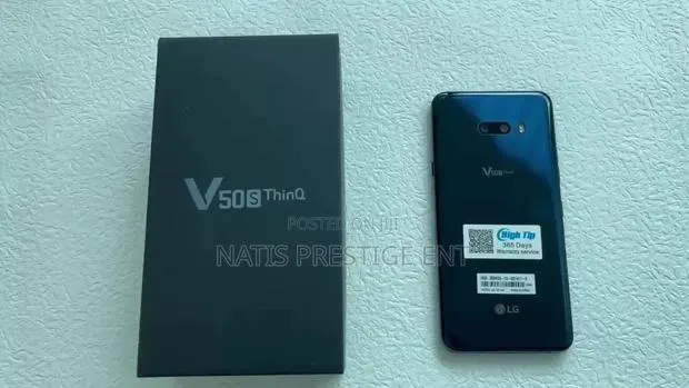 New LG V50 ThinQ 128 GB Black · Photo 1