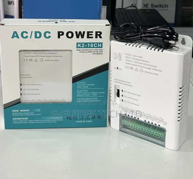 12v 20a CCTV Power Supply 16ch, 12v 20a Ac/Dc Power Supply · Photo 1