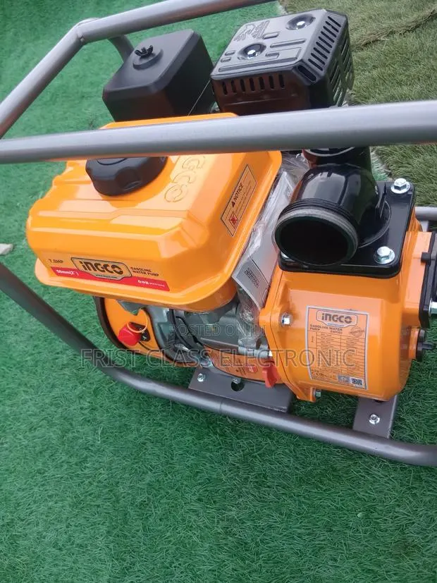 Original Ingco 7hp Gasoline Pump – Professional Quality · Photo 1