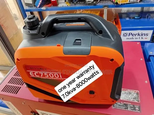 Silent Ecoolmax 7.0kva Petrol Generator · Photo 1