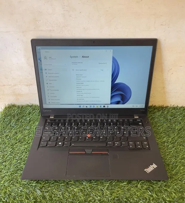 Laptop Lenovo ThinkPad T470s 8GB Intel Core i5 SSD 256GB · Photo 1