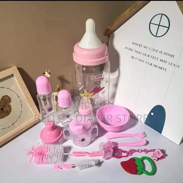 12 PCs Feeding Bottle Set · Photo 1