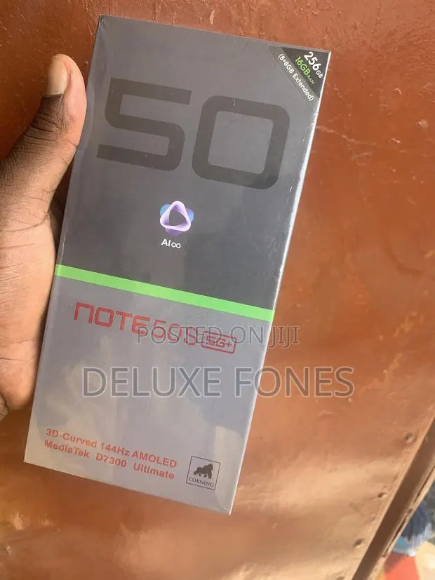 New Infinix Note 50s 256 GB Black · Photo 1