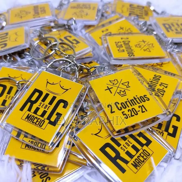 Keyholder With Nice Branding , Poly Bags, Sticker Print, Name Tag, ID · Photo 1